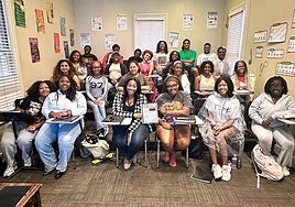 «Miro esta foto y es un honor continuar su legado»