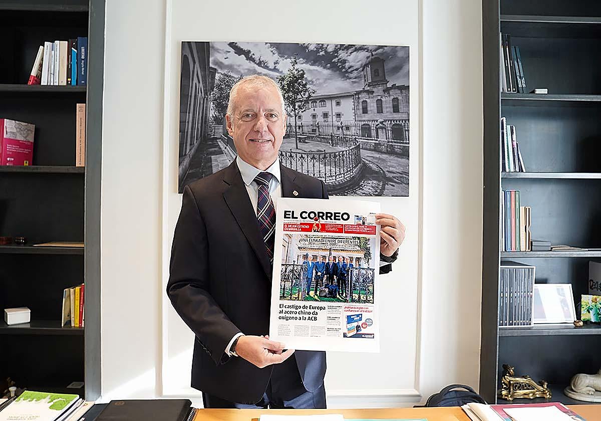 Cinco lehendakaris, juntos de aniversario: «la foto refleja la pluralidad vasca y la cohesión social»