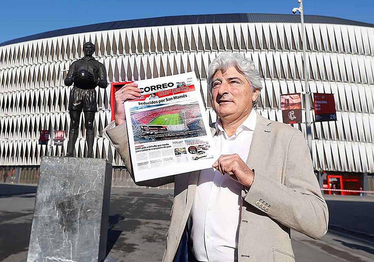 El 'padre' del nuevo San Mamés: «Siento un cosquilleo cada vez que lo veo»
