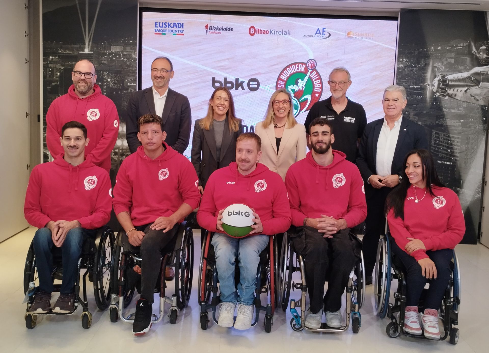 Presentación oficial del Bidaideak para esta temporada.