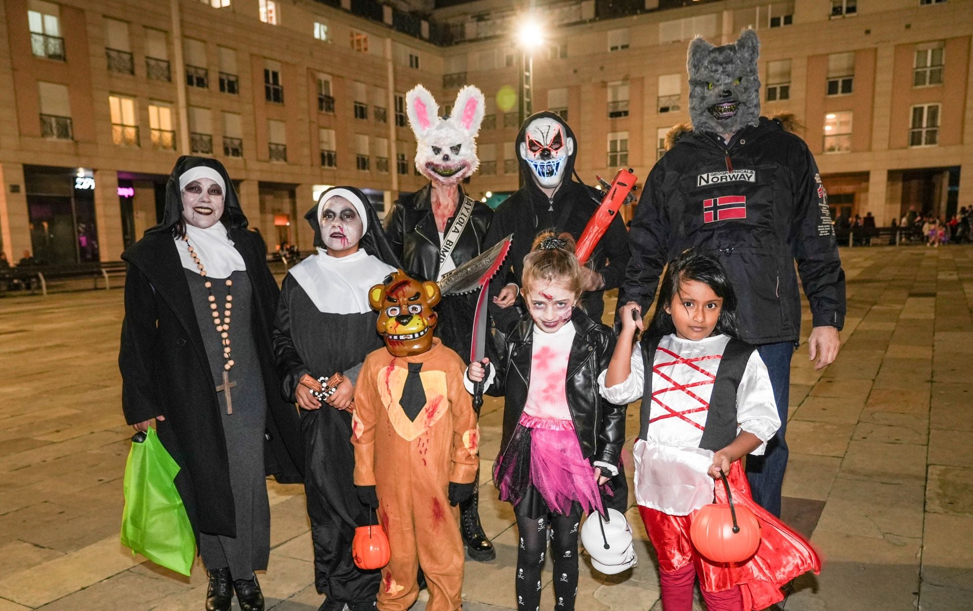 Vitoria celebra Halloween