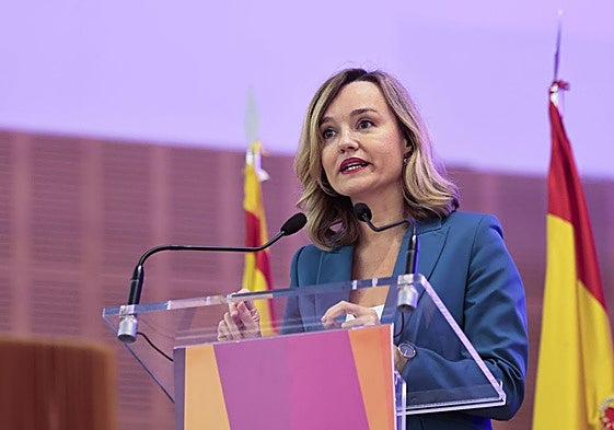 La ministra de Educación y portavoz del Gobierno, Pilar Alegría.