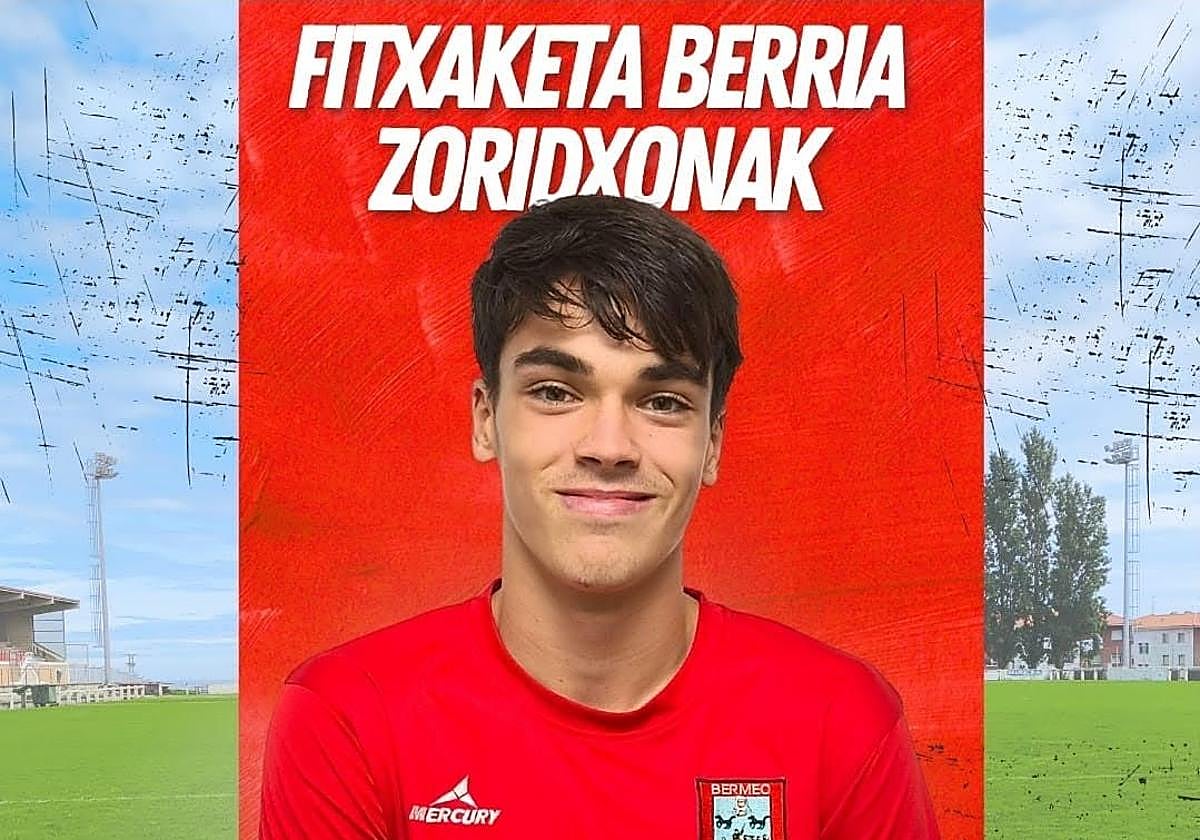 El Athletic ficha a una promesa del Bermeo que sigue los pasos de Jauregizar