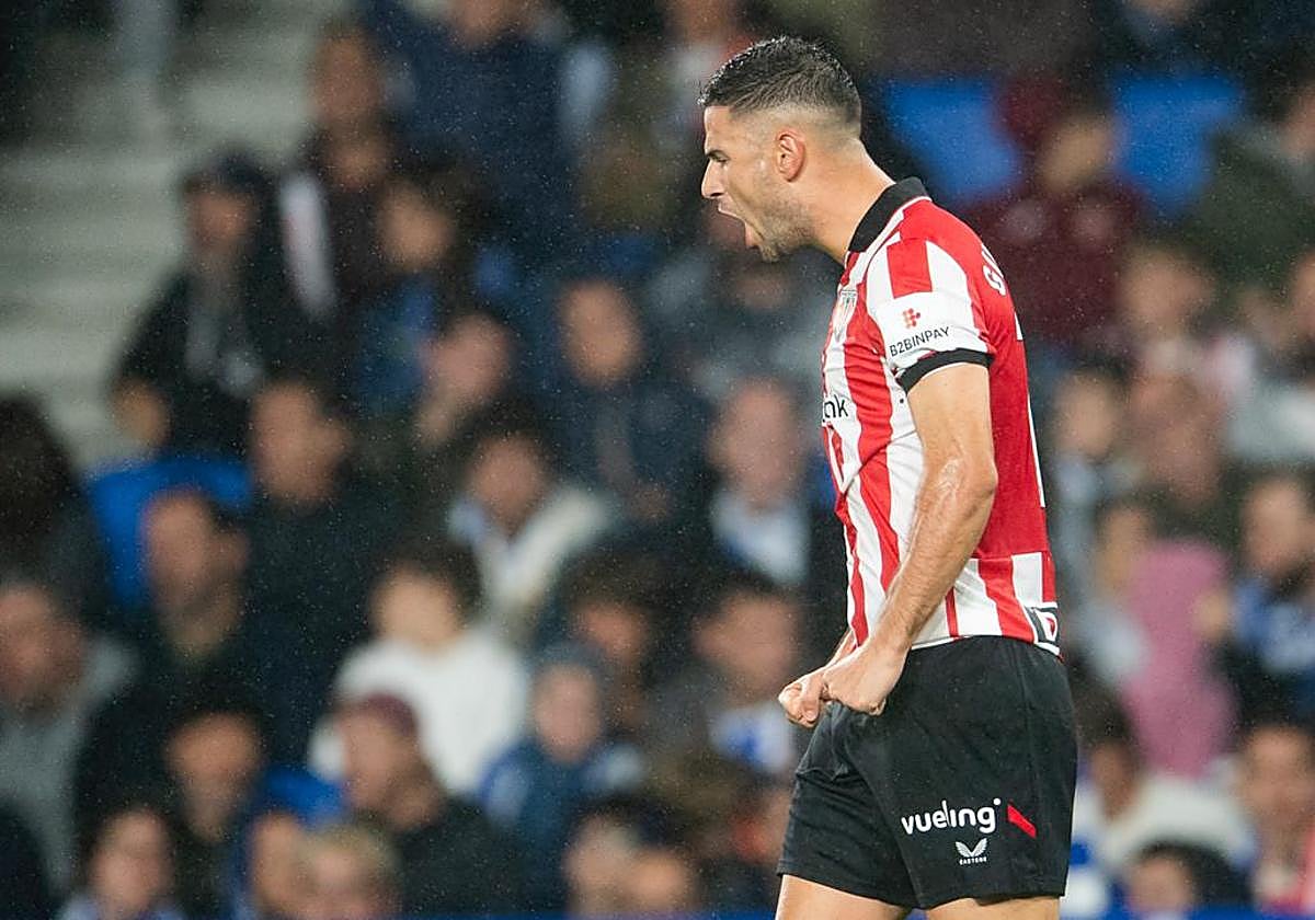 Dos guipuzcoanos y un ex de la Real protagonizan los goles rojiblancos en Anoeta