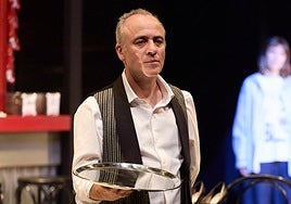 Una escena de la obra de Mayorga.