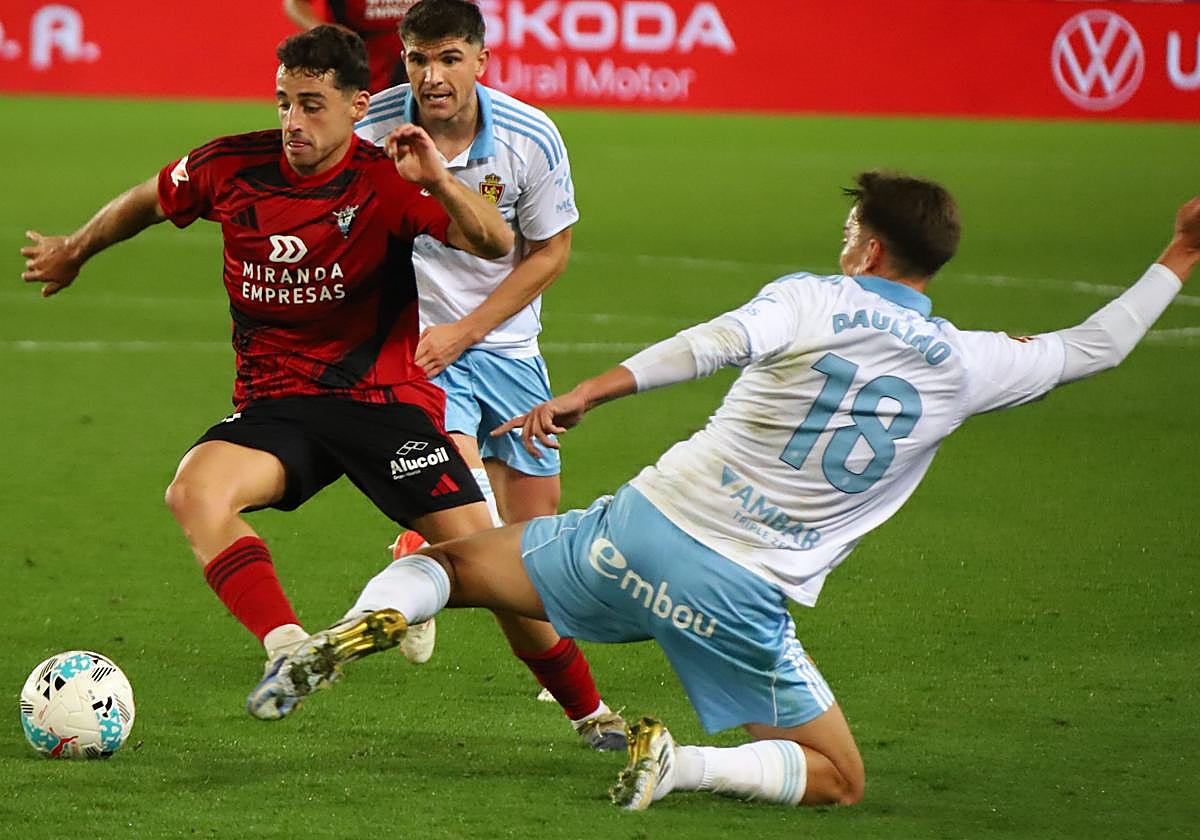 El ahora último clasificado también ganó al Mirandés.