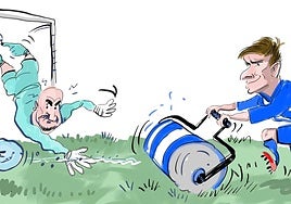 La tira de Cerrajería y el triunfo del Alavés