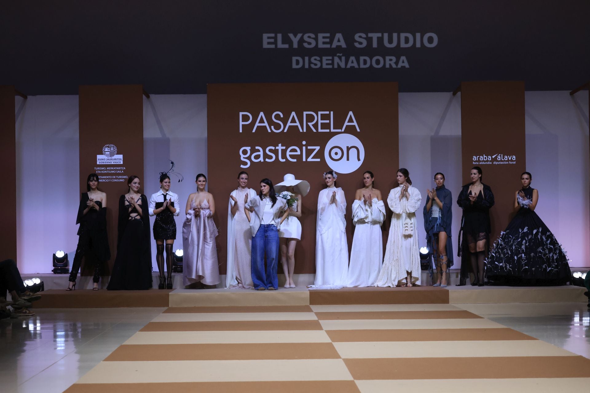 El desfile de la diseñadora vitoriana Eva Gómez en la pasarela Gasteiz On