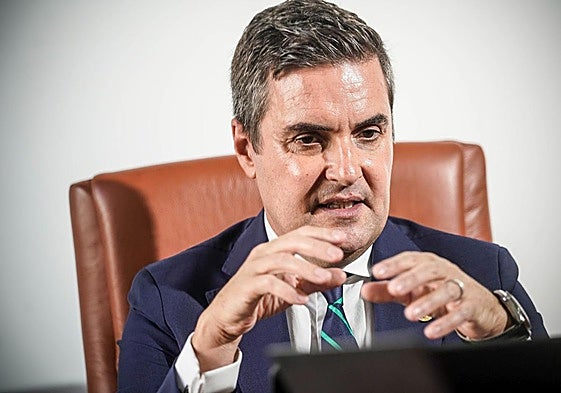 El consejero de Industria, Mikel Jauregi