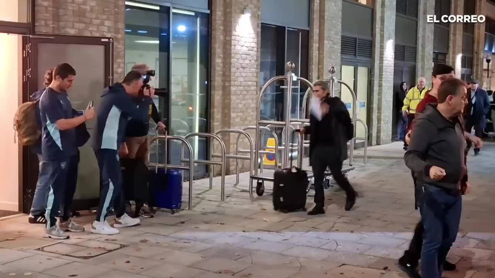 El Athletic ya está en Newcastle en busca de su primera victoria a domicilio de esta Champions