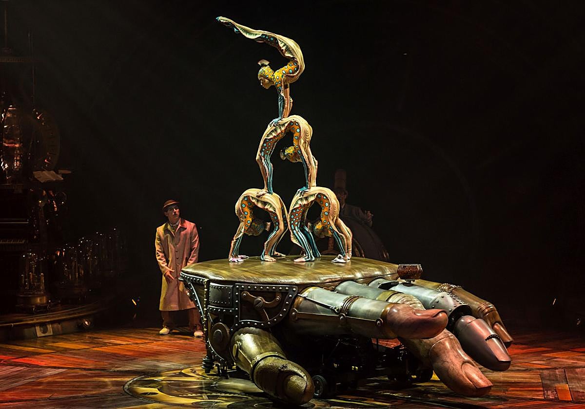 Imagen de uno de los momentos del espectáculo.