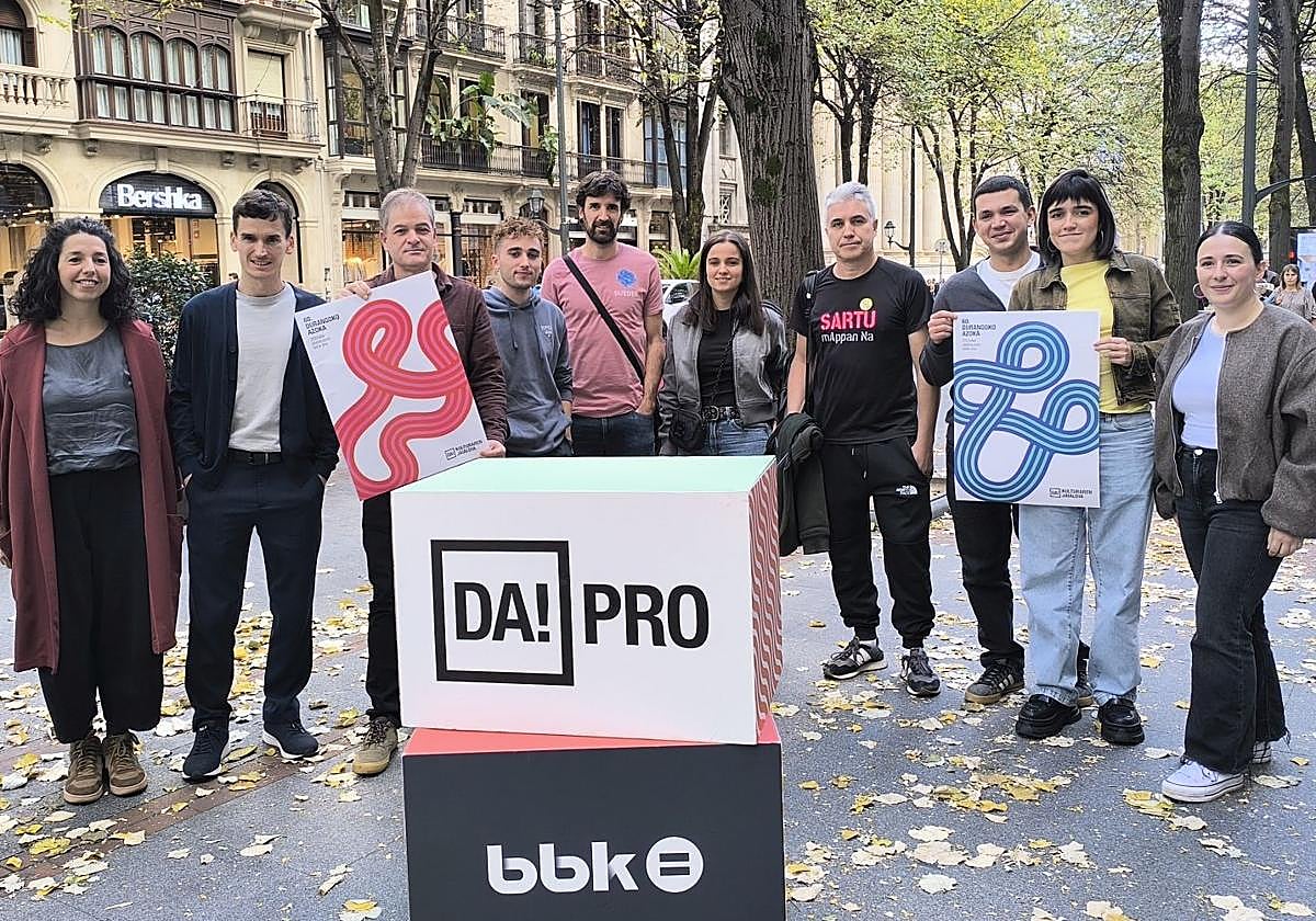 DA! PRO topaketaren zazpigarren edizioaren aurkezpena, Bilboko BBK Salan.