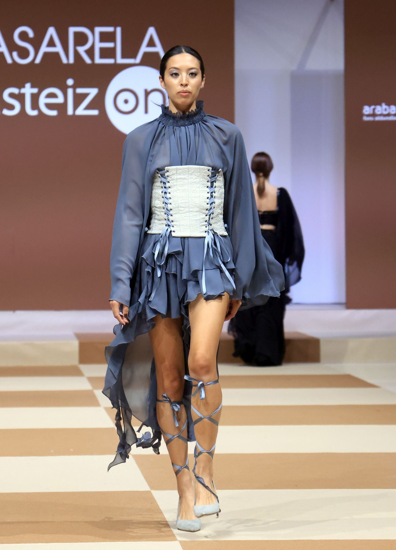 El desfile de la diseñadora vitoriana Eva Gómez en la pasarela Gasteiz On