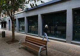 Nuevos locales que albergarán el Bizan de Judimendi, en la calle Cola y Goiti.