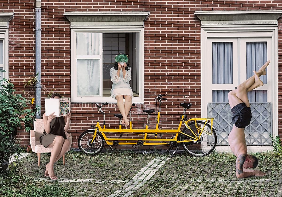 Imagen promocional de 'Harrimena lantzeko ariketak'.