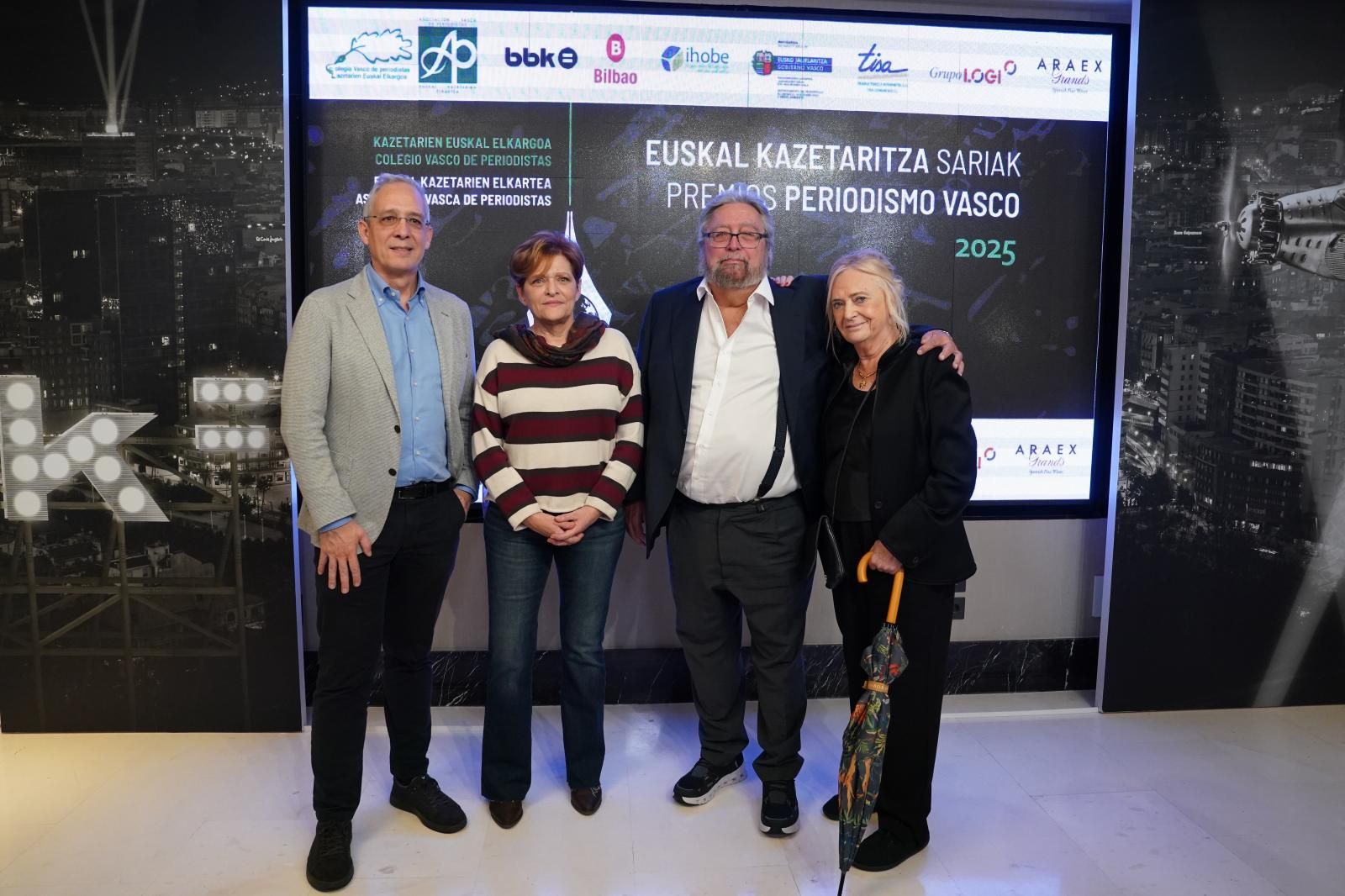 Javier Diéguez, Elisa Pavón, Manu Lezertua y Carmen Torres Ripa. 