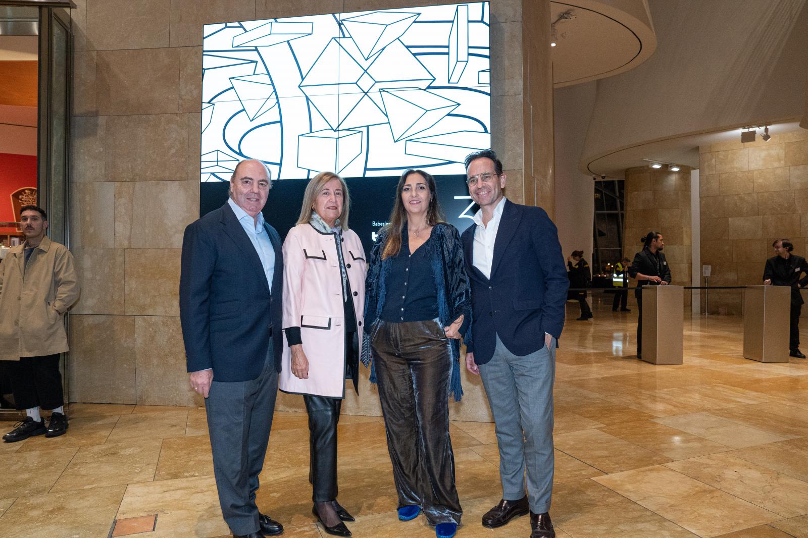 Franck Girot, Esther Gutiérrez Orrantia, Cristina Sesma y Gerva Vallejo.