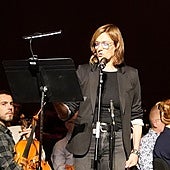 Karmele Jaio 'dialoga' con la Sinfonía 'Leningrado', un alegato a la resistencia civil y el valor de la cultura