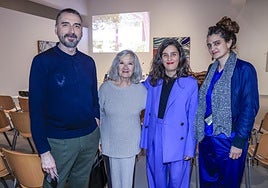 Agustín Pérez Rubio, Inés Medina, Catalina Lozano y Marwa Arsanios.