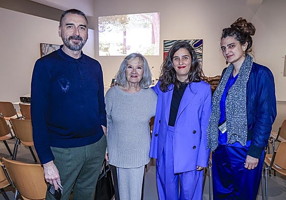 Agustín Pérez Rubio, Inés Medina, Catalina Lozano y Marwa Arsanios.