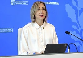 La consejera de Gobernanza. Adminsitración Digital y Autogobierno, Maria Ubarretxena.