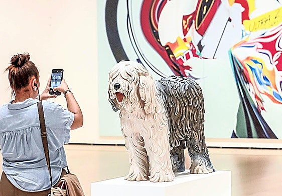 El bobtail de Jeff Koons, procedente de la colección Rodenstock.