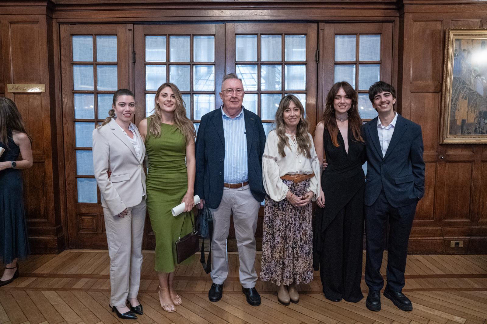Rosa Hidalgo, Alin Blanco, Ángel Arnedo Gil, María José Tomé, Miriam Guadilla y Ekaitz Vargas.
