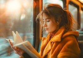 Trenean irakurtzen. Eguneroko bat