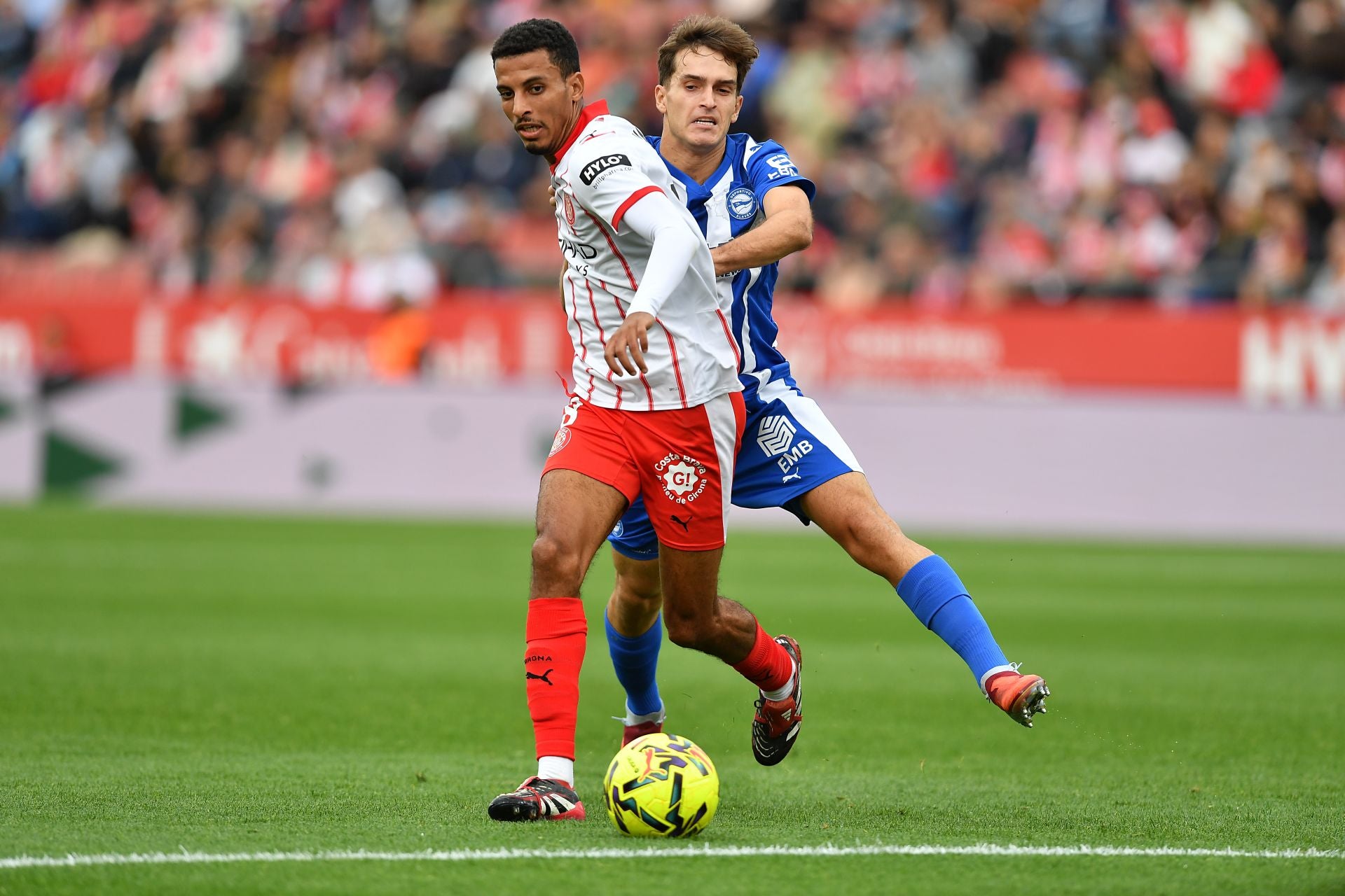 Las imágenes del Girona-Alavés