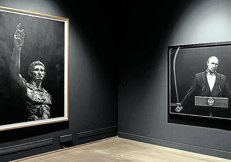 «Me gusta contraponer actualidad y pasado para demostrar al espectador que en la propiaganda ya está todo inventado desde hace 2.000 años». Kepa Garraza/Usal