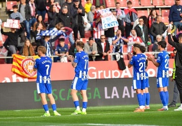 El vestuario del Alavés pide «levantarse y seguir luchando»