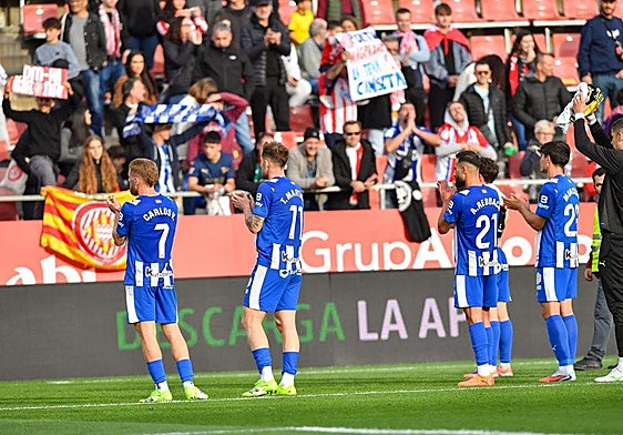 El vestuario del Alavés pide «levantarse y seguir luchando»