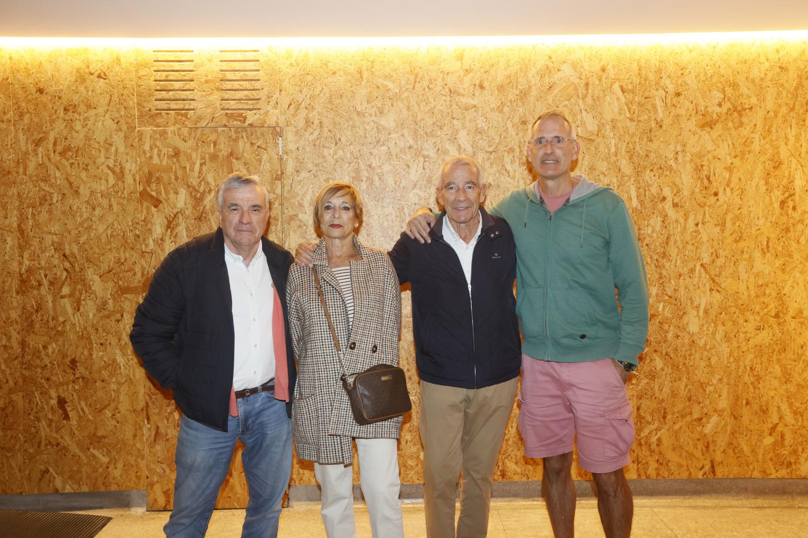 Daniel Ruiz Bazán, Marisa Fernández, Piru Azua y Asier Sanz.