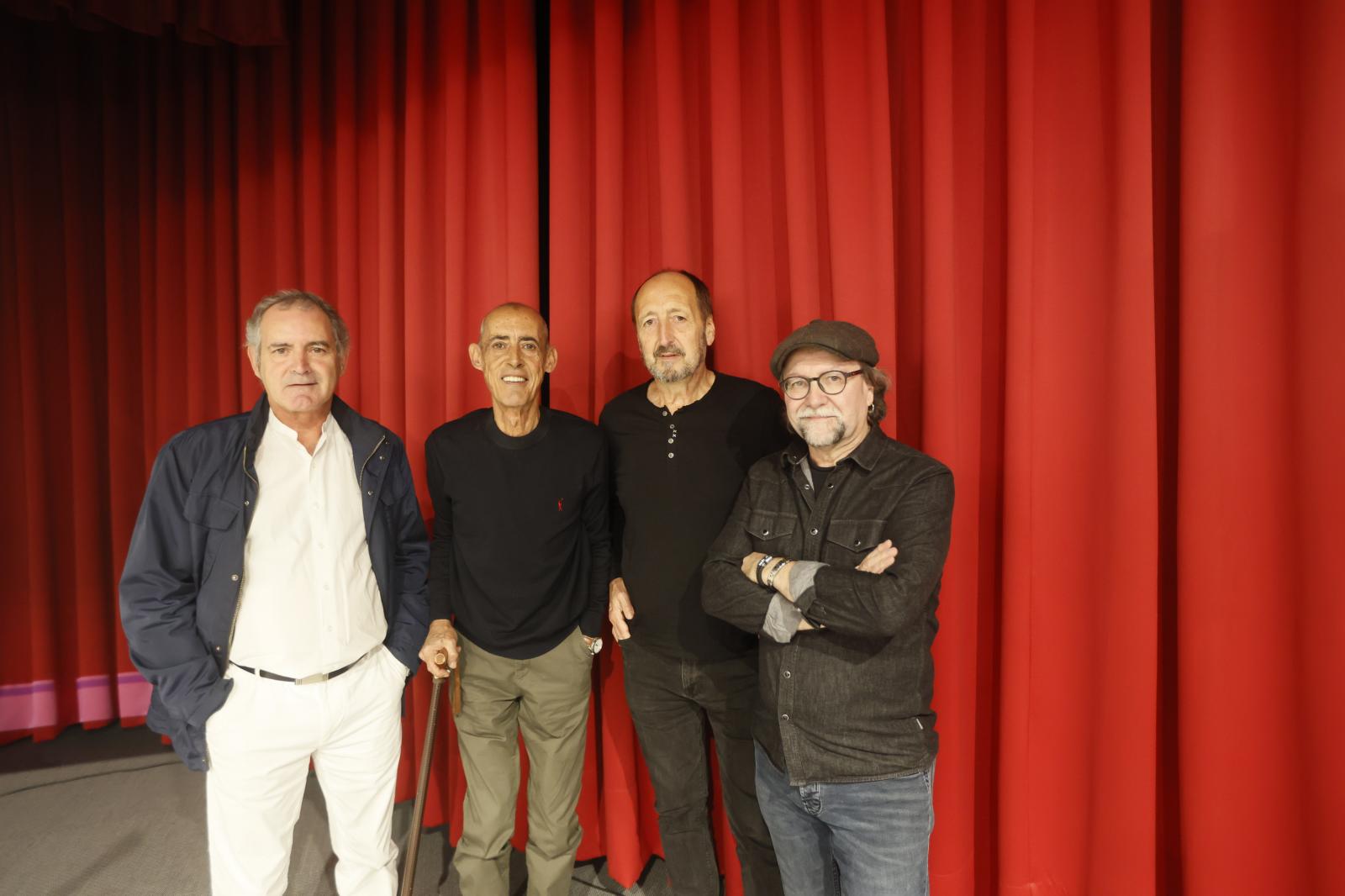 Patxi Lazkano, Juan Carlos Pichel, Josetxu Villasante y Kike Pérez.