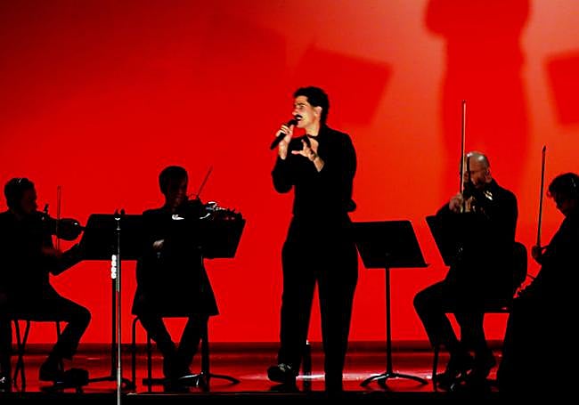 Tom Lizarazu y el cuarteto de cámara.