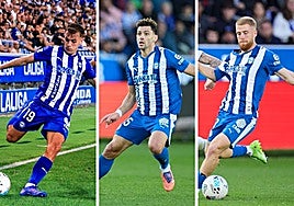 Pablo Ibáñez, Boyé y Carlos Vicente.