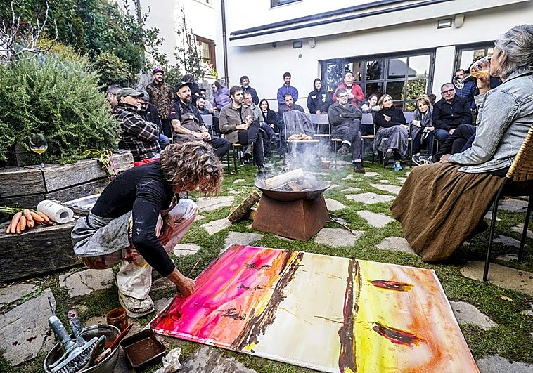 Gastronomía y arte se dan la mano en Campezo en una reivindicación de los orígenes