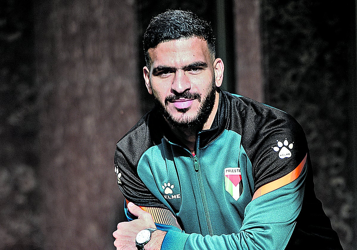 Palestinian Footballer Hamed on War & Family