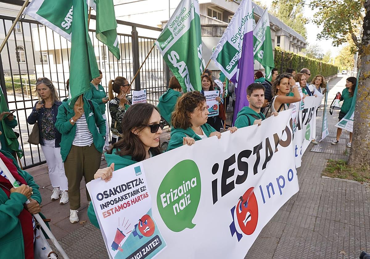 Los dos principales sindicatos de Osakidetza piden mejoras salariales