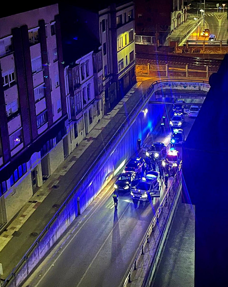 El último operativo fue instalado en el tunel subterráneo