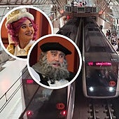 El 'Tren de la Navidad' de Metro Bilbao circulará el próximo 22 de diciembre.