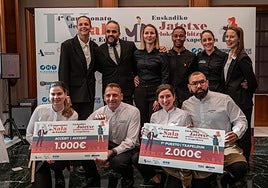 Premio al servicio de sala del Amaren y el Aitaren