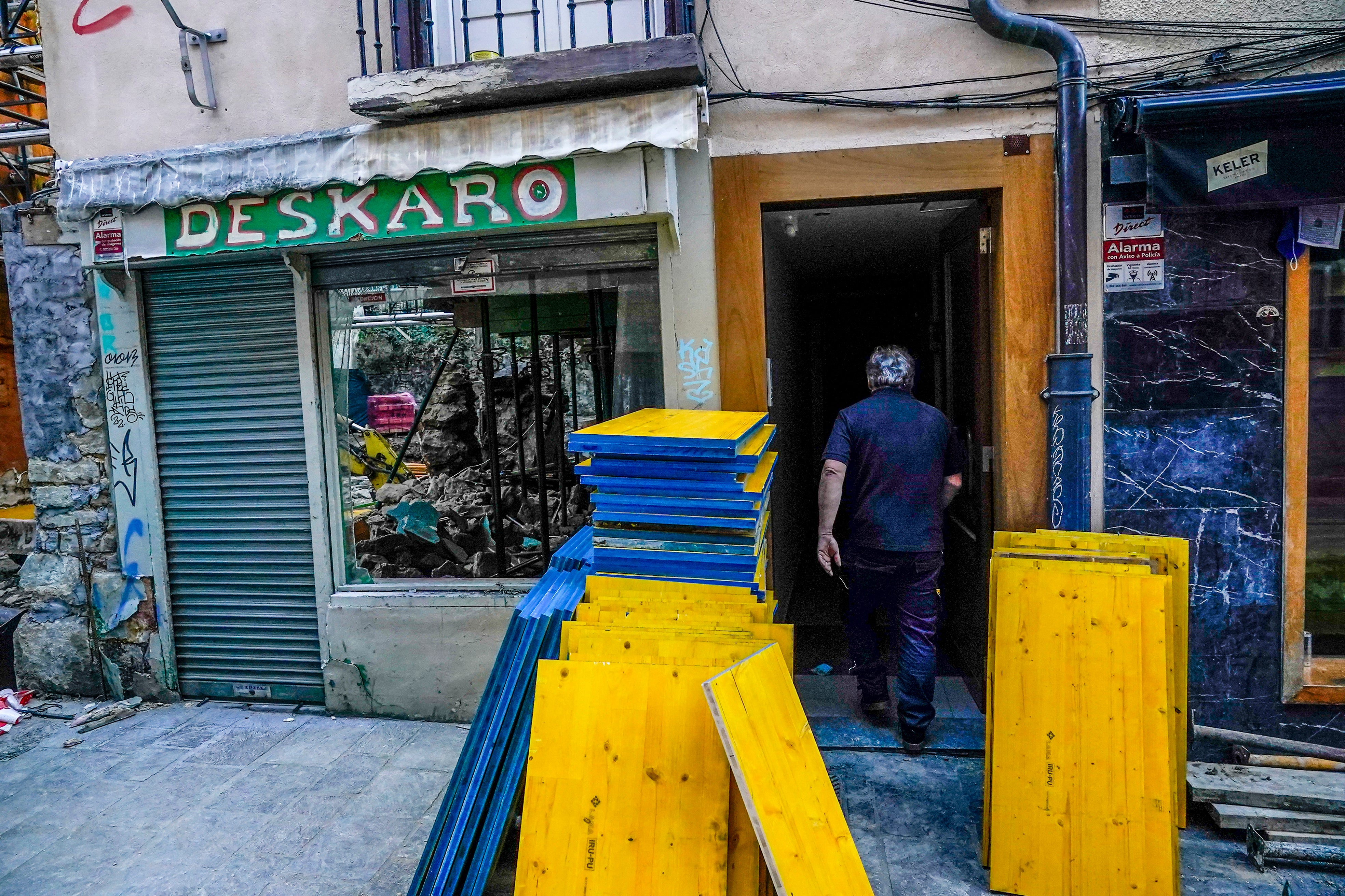 Las imágenes del desalojo en Nueva Dentro