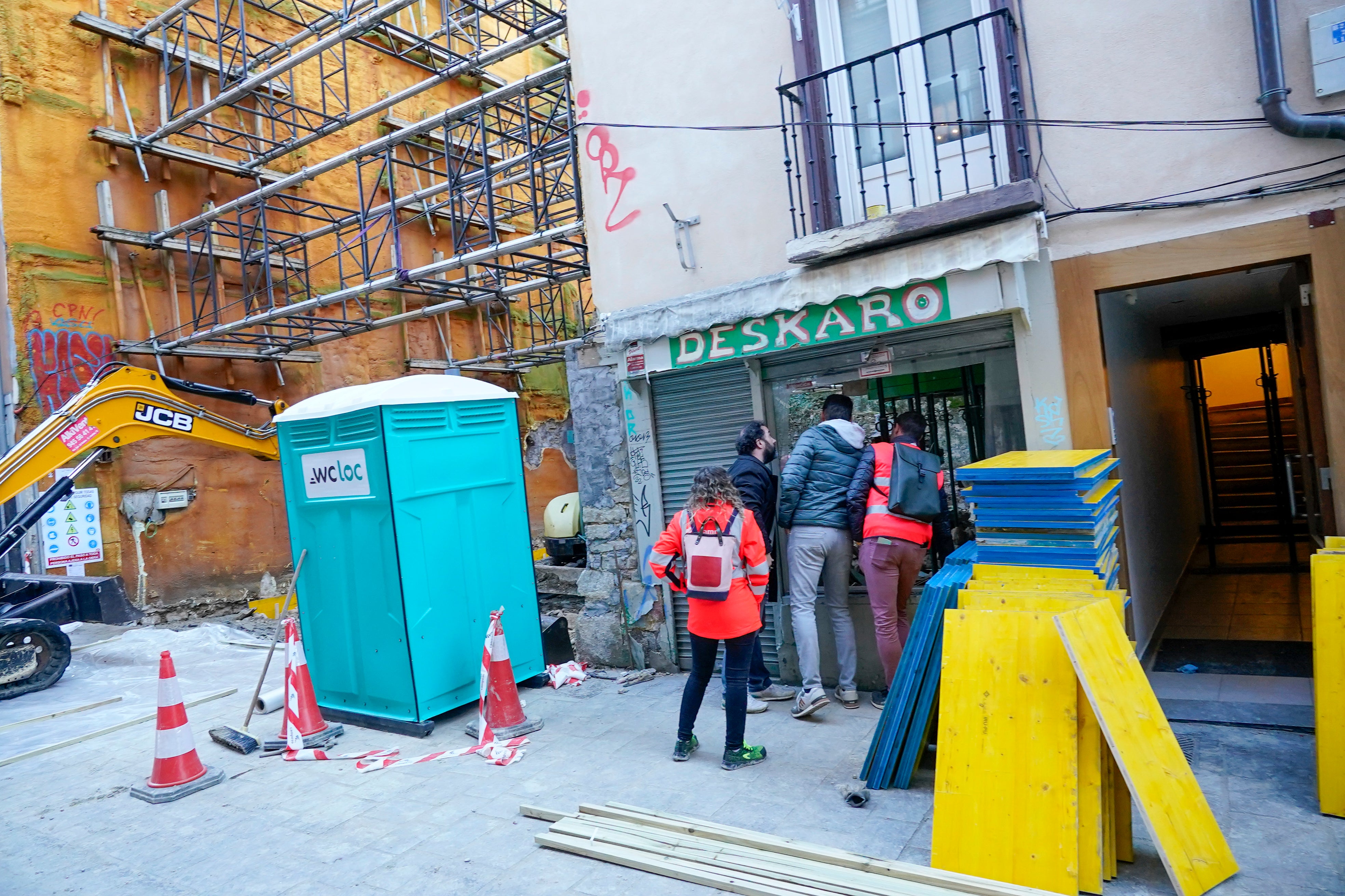 Las imágenes del desalojo en Nueva Dentro