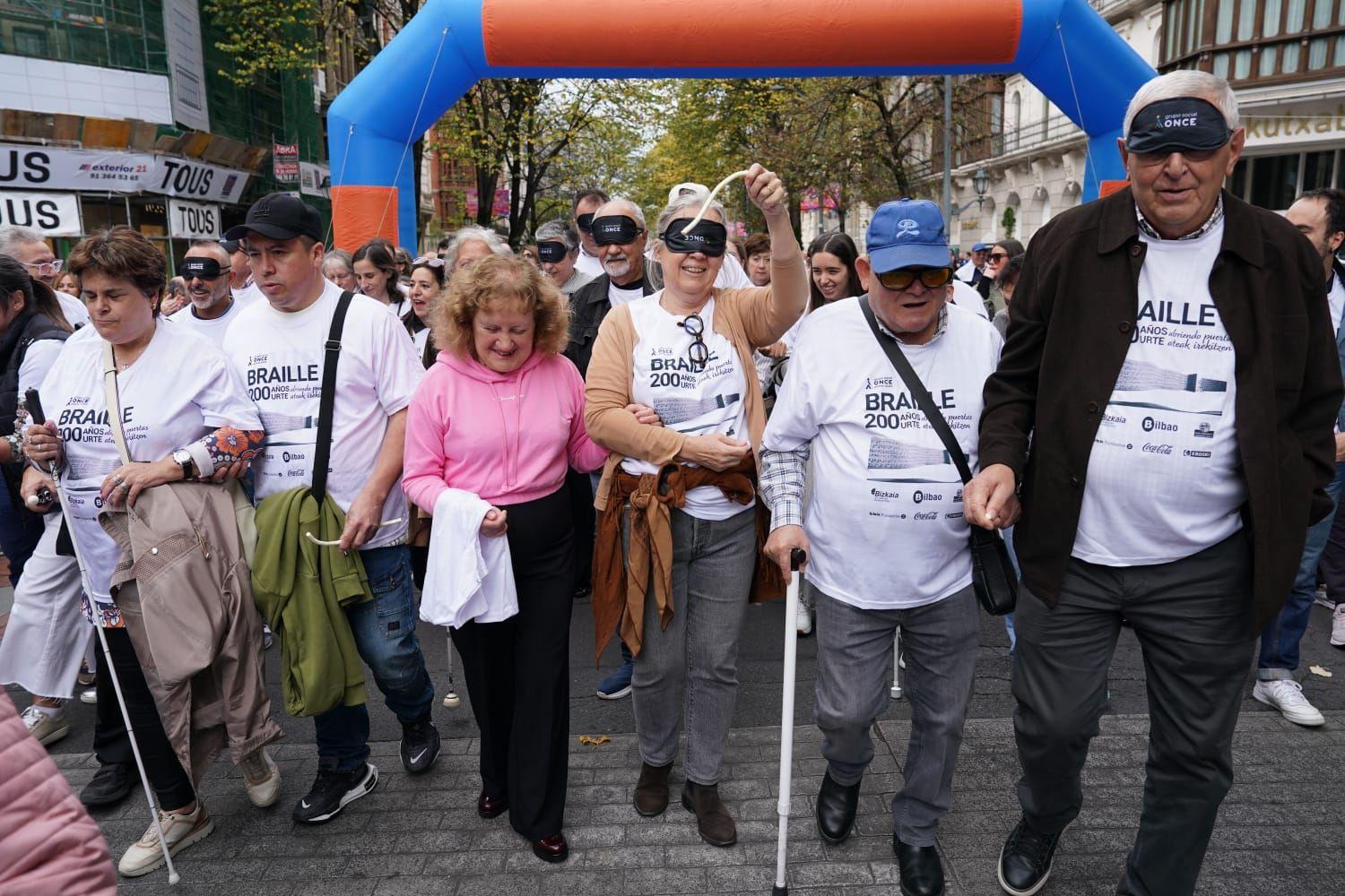 Las imágenes del recorrido por la Gran Vía