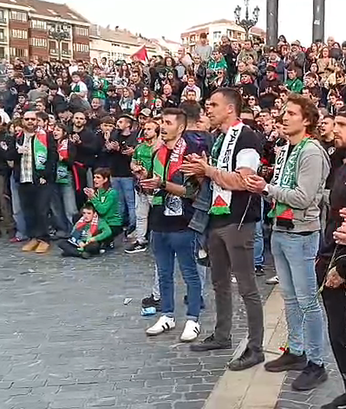 Miles de personas se manifiestan en Bilbao por Palestina y la ...