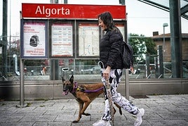 «Si en Madrid y Barcelona los perros van en metro, ¿por qué en Bilbao no?»