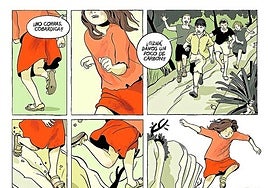 El dibujo da solidez a los personajes con economía de rasgos y un color sin estridencias.