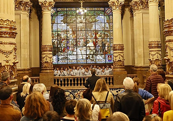 El Coro Infantil interpretó dos canciones de Benito Lertxundi