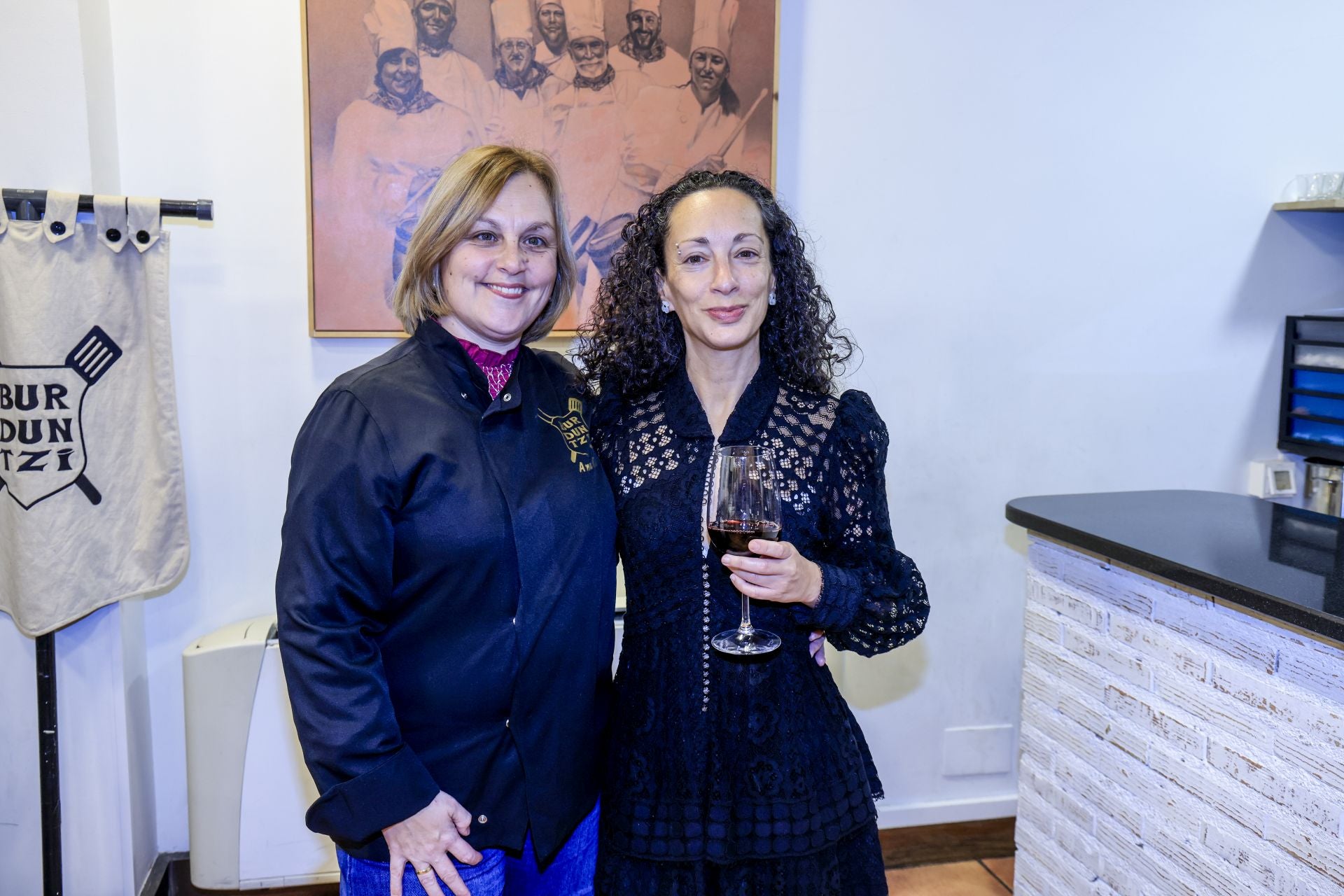 Así ha sido la cena en Burduntzi